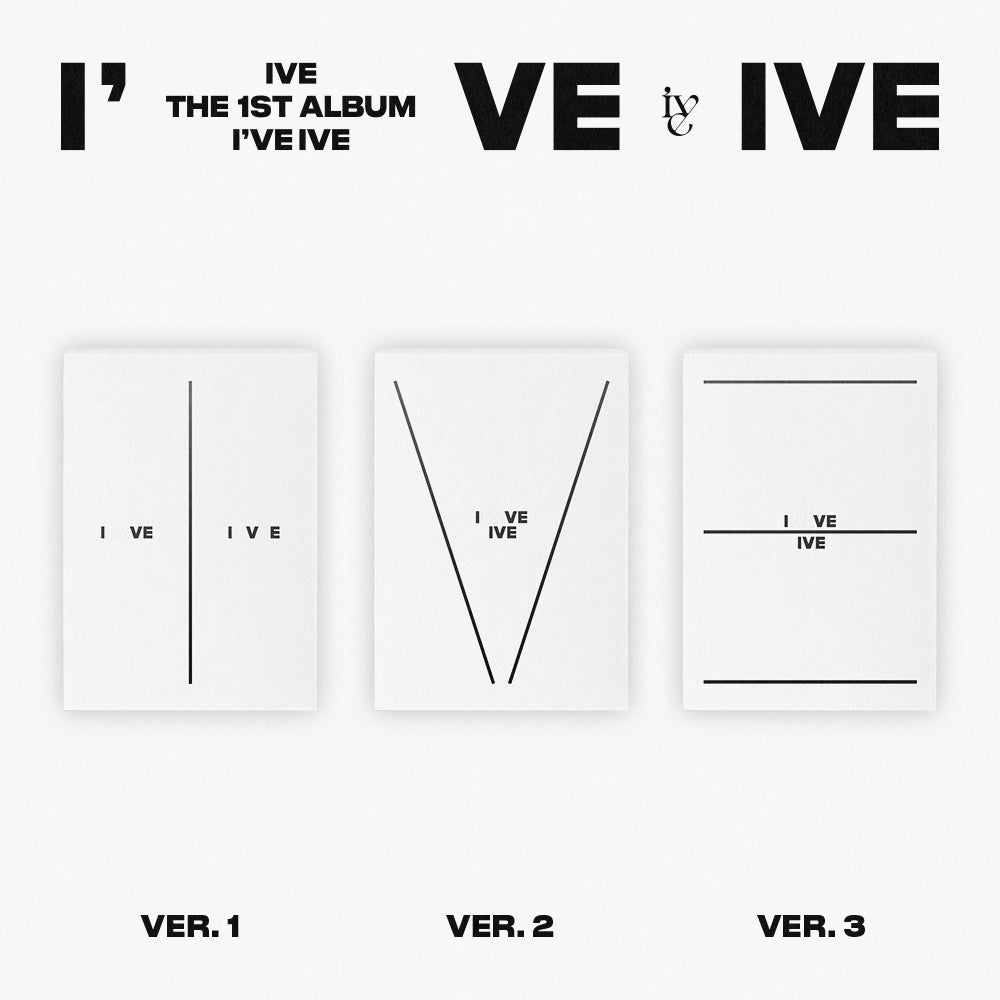 IVE - THE 1st ALBUM I'VE IVE (Photobook Ver.) (Random Ver.) | DKshop