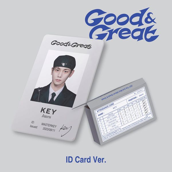 KEY - 2nd Mini Album Good & Great (ID Card Ver.)