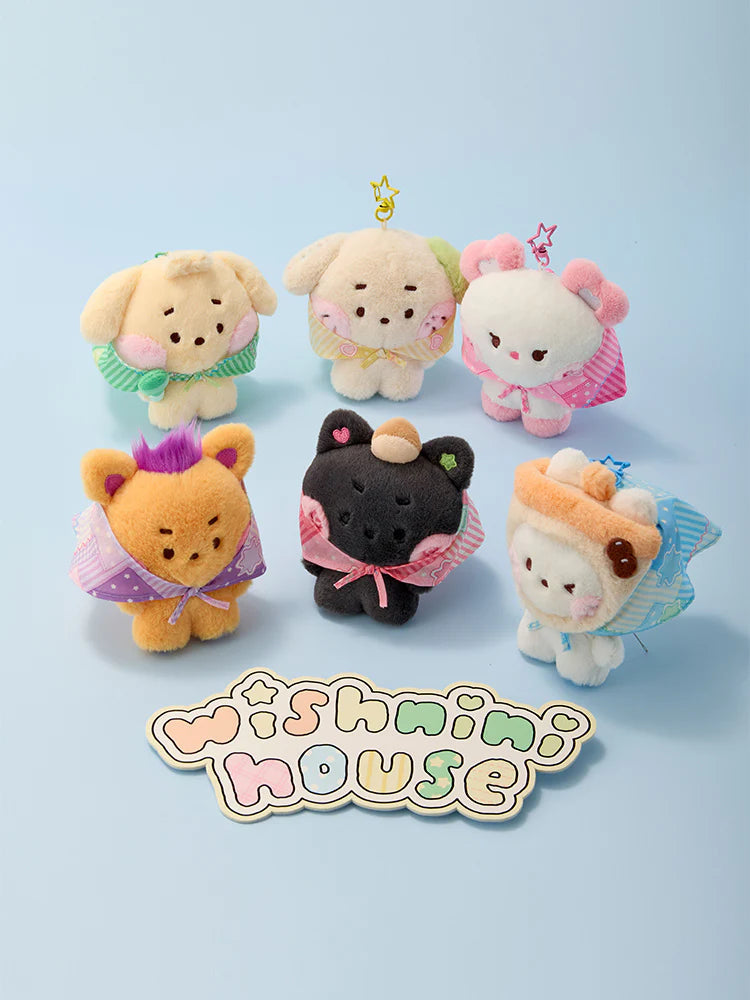 NCT WISH - wishnini house SCARF PLUSH KEYRING NCT  DKshop