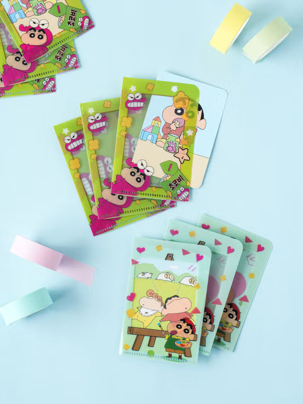 [DKinKL] DAISO Crayon Shin-chan Mini L-Holder (6EA) DAISO  DKshop