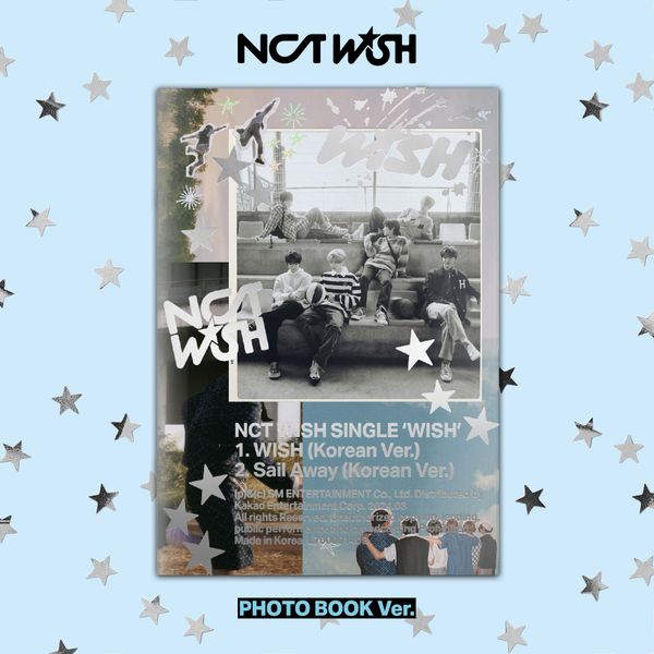 NCT WISH - 1st Single Album WISH (Photobook Ver.) | DKshop