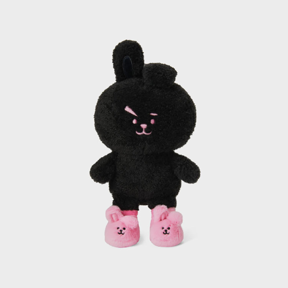 [PREORDER] LINE FRIENDS BT21 LUCKY COOKY PLUSH DOLL BLACK EDITION