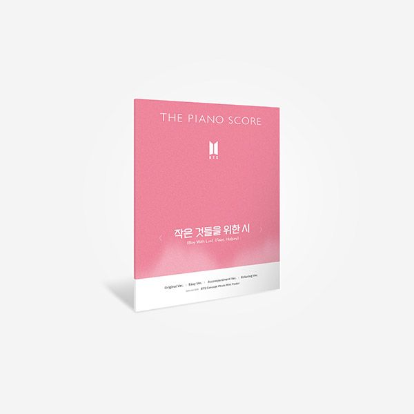 [PRE-ORDER] BTS - THE PIANO SCORE : Boy With Luv