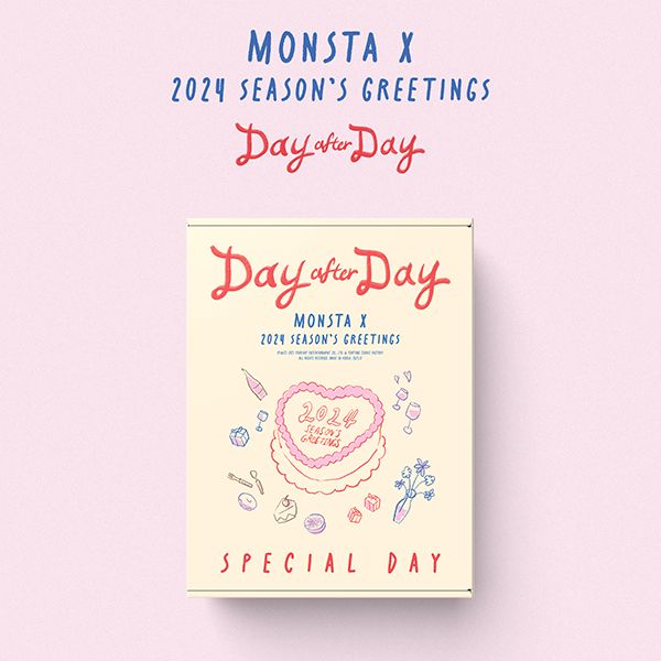 MONSTA X - 2024 SEASON'S GREETINGS [Day after Day] (SPECIAL DAY ver.) | DKshop