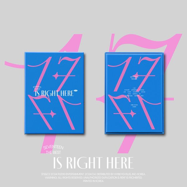 SEVENTEEN - BEST ALBUM 17 IS RIGHT HERE (DEAR Ver.) (Random Ver.)