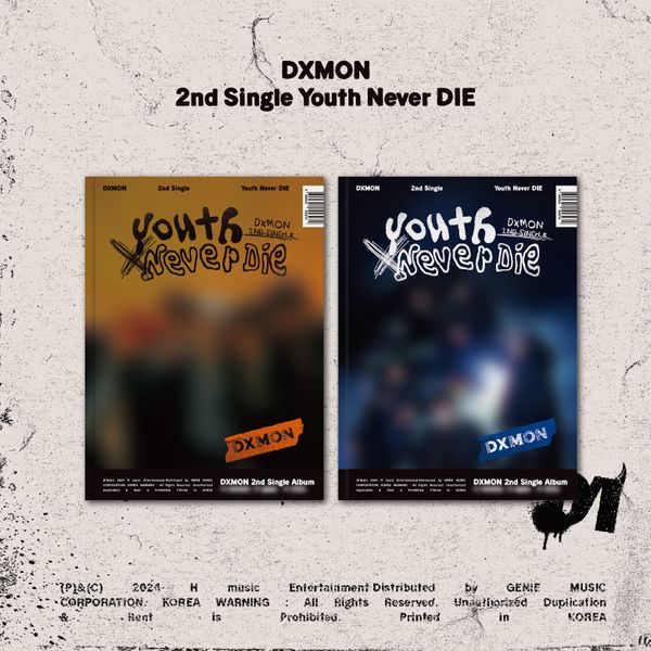 DXMON - 2nd Single Album Youth Never DIE