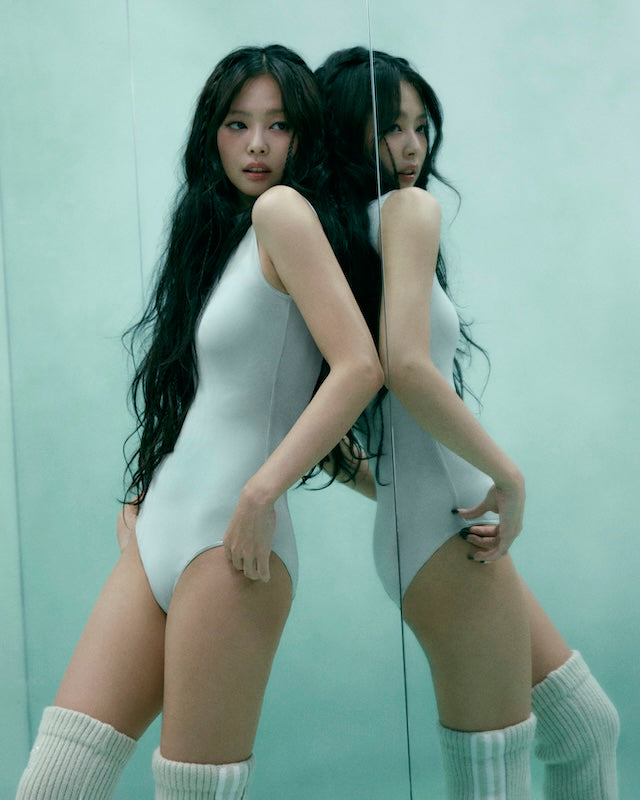 [ADIDAS X JENNIE] Sheer Sleeveless Bodysuit ADIDAS  DKshop