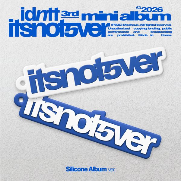 [PRE-ORER] idntt - 3rd Mini Album itsnotover (Silicone Album) idntt  DKshop