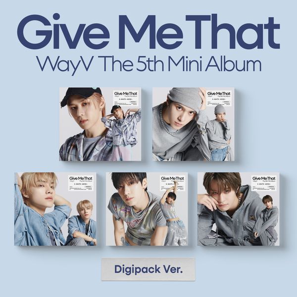 WayV - 5th Mini Album Give Me That (Digipack Ver.) (Random Ver.) | DKshop