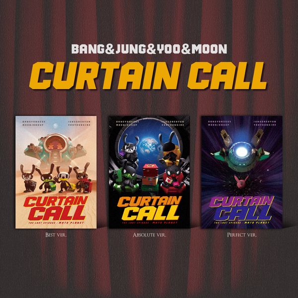 BANG&JUNG&YOO&MOON - 1st EP Album CURTAIN CALL | DKshop