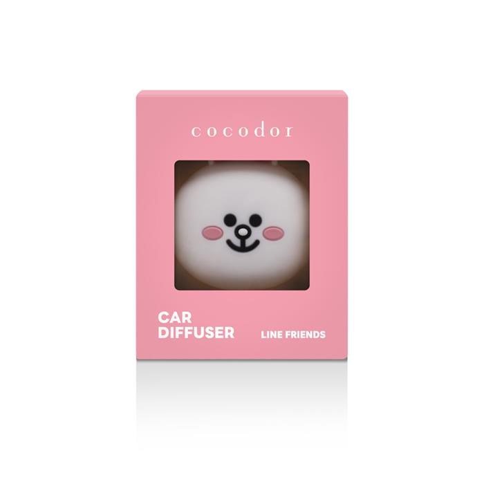 Line Friends Cony Car Clip Air Freshener (Flower Market) | DKshop