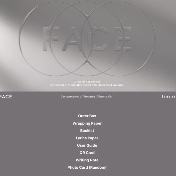Jimin (BTS) - FACE Album (Weverse ver.)