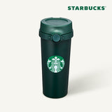Starbucks - SS Green Siren One Hand Tumbler 473ml