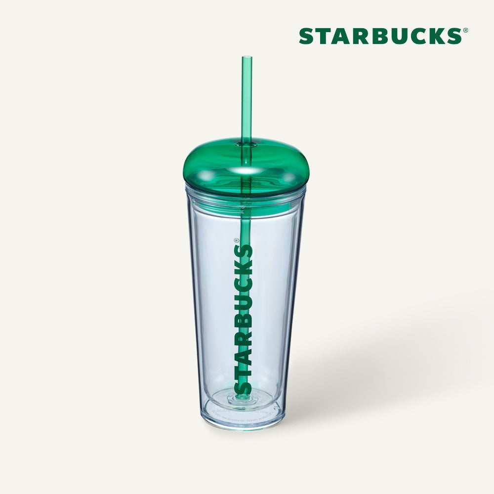 starbucks green wordmark foam cold cup 473ml dkshop