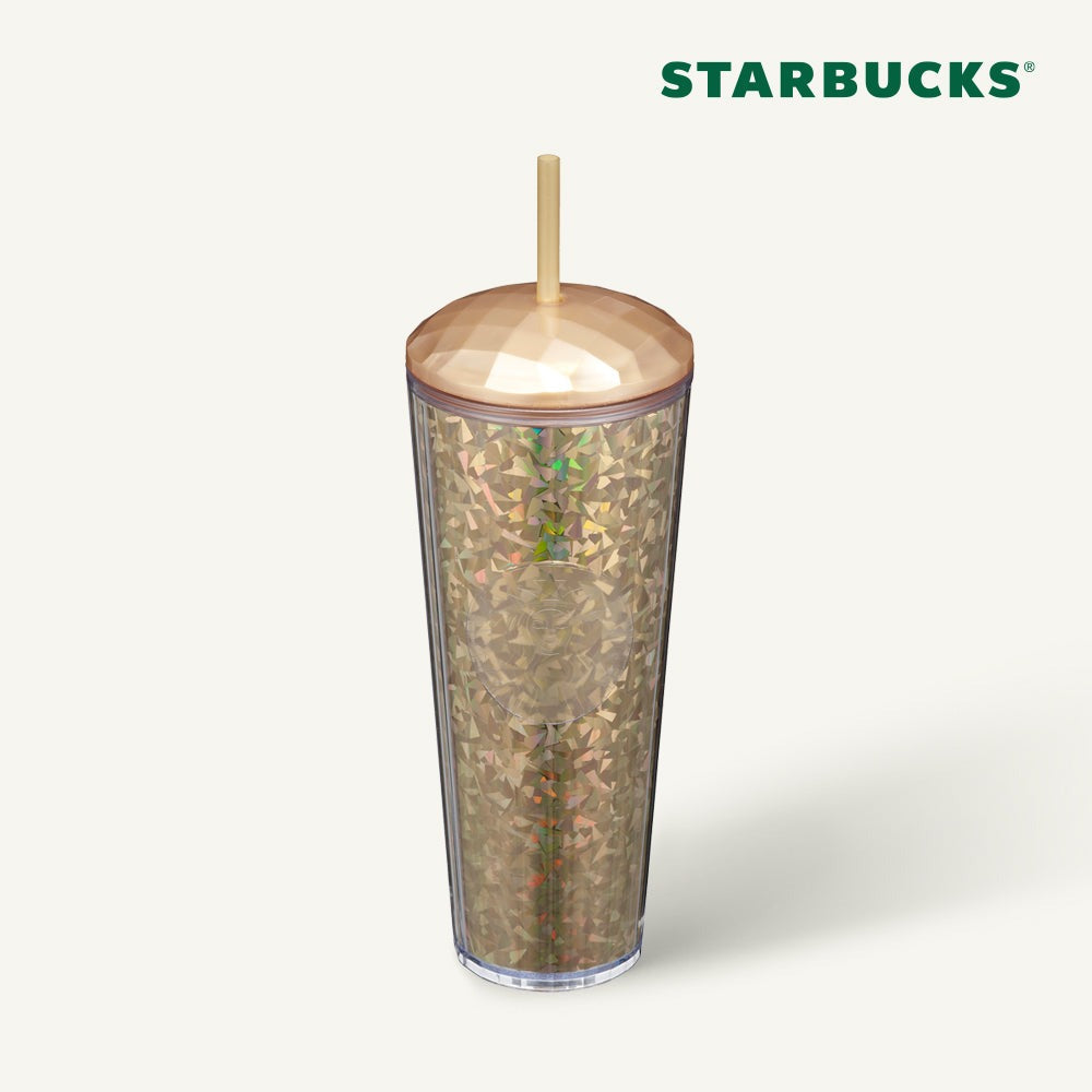 starbucks gold kaleidoscope gold cup 710ml dkshop