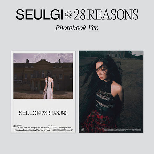 SEULGI - 1st Mini Album 28 REASONS (Photo Book Ver.) | DKshop